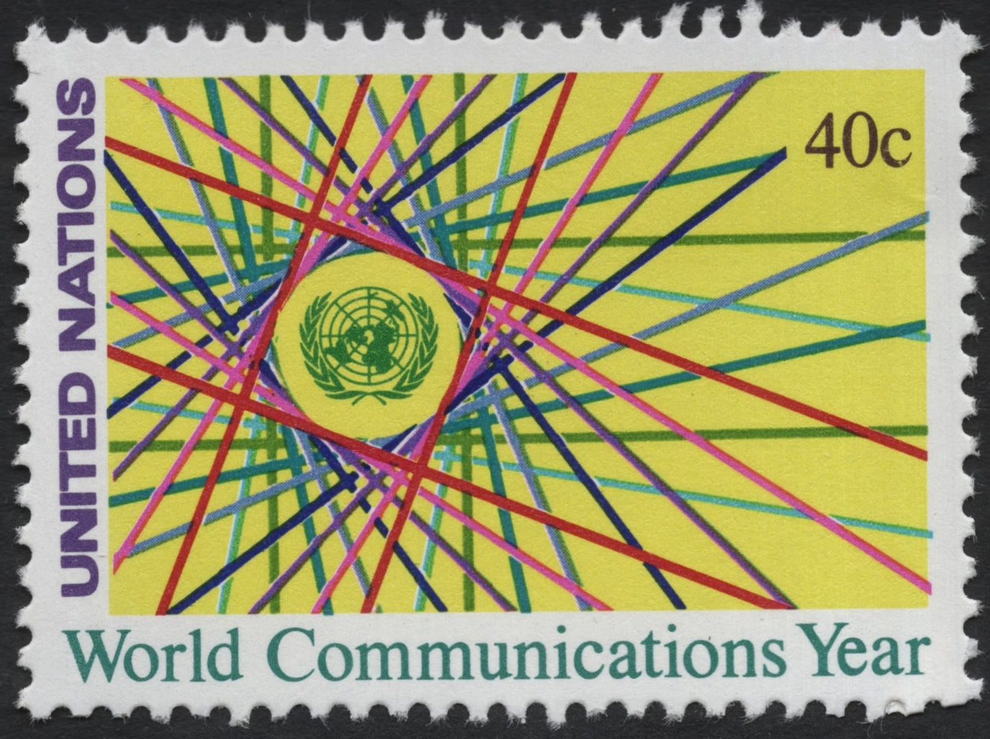 SCG7929 - United Nations 1983 – World Communications Year