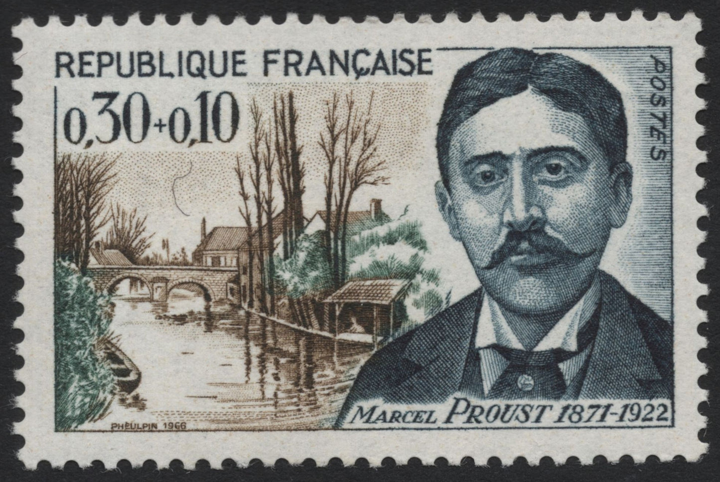 SCG7670 - France 1966 – Marcel Proust Centenary Semi-Postal