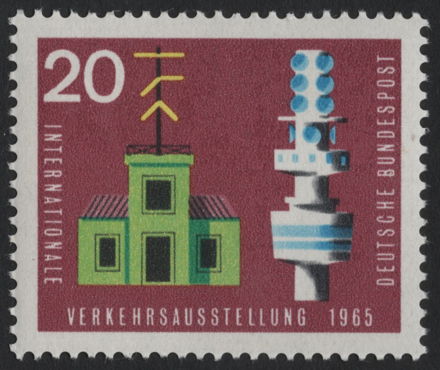 SCG7671 - Germany 1965 “Internationale Verkehrsausstellung” (International Transport Exhibition)