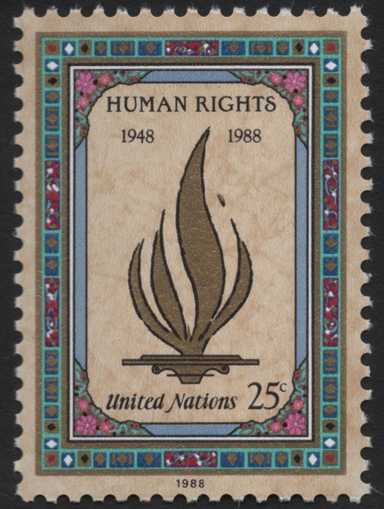 SCG7673 - United Nations 1988 – 40th Anniversary of the Universal Declaration of Human Rights