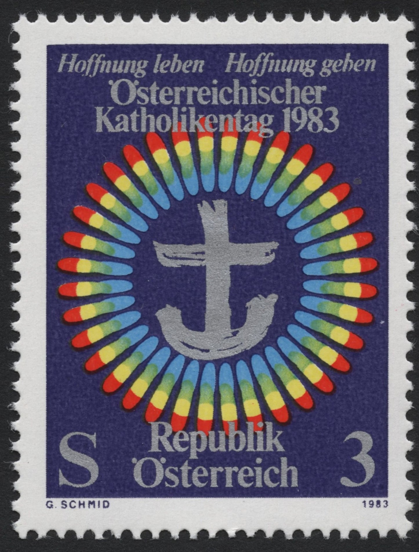 SCG7713 - Austrian Catholic Day 1983 – Symbol of Hope