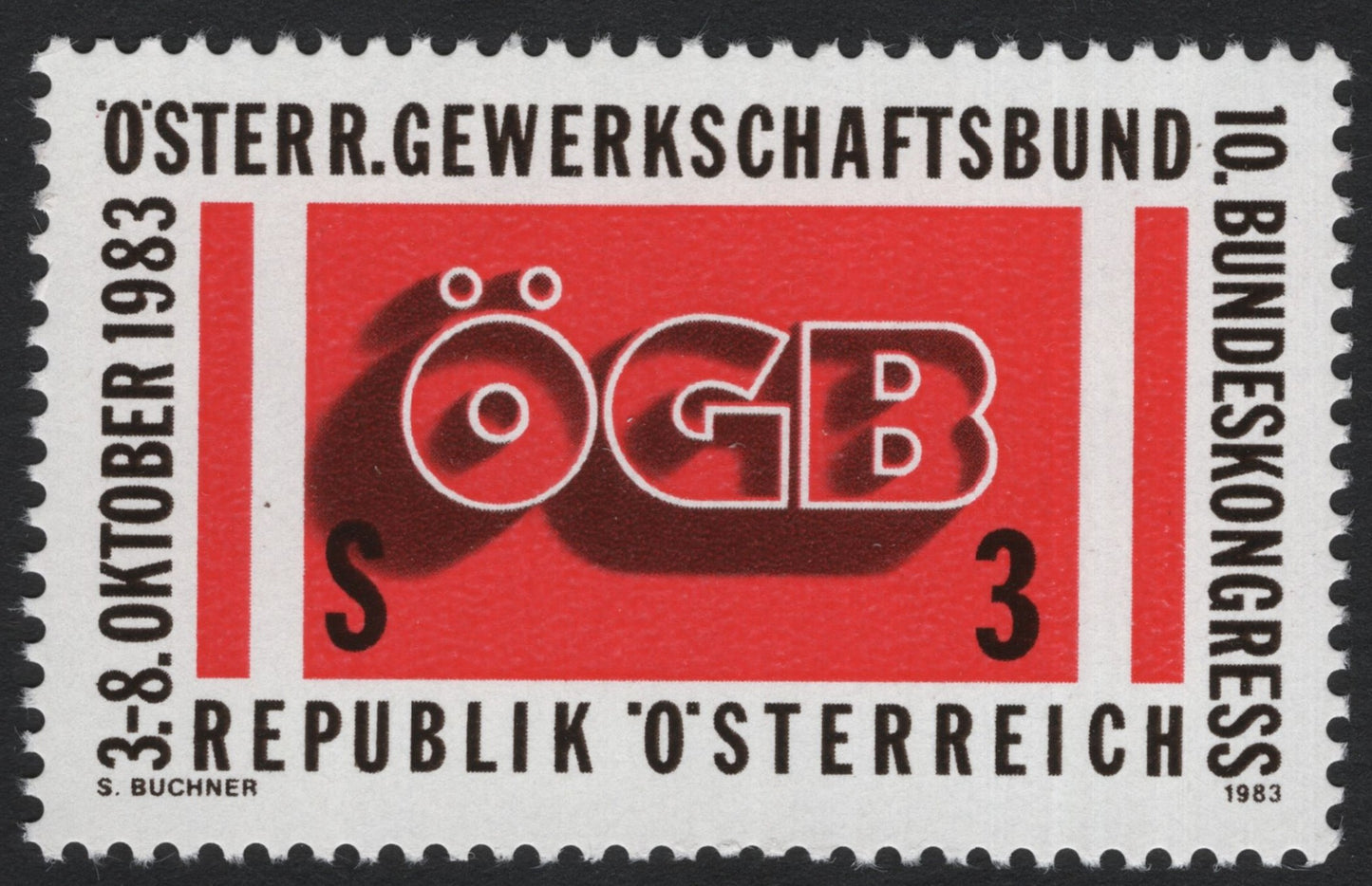 SCG7723 - Austria 1983: 10th Congress of the Austrian Trade Union Federation (ÖGB)