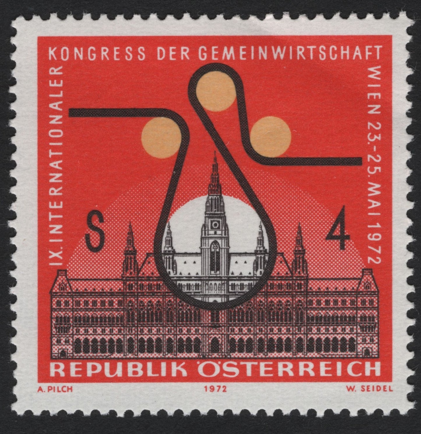 SCG7735 - Austria 1972 – 9th International Congress of Cooperative Economics, Vienna