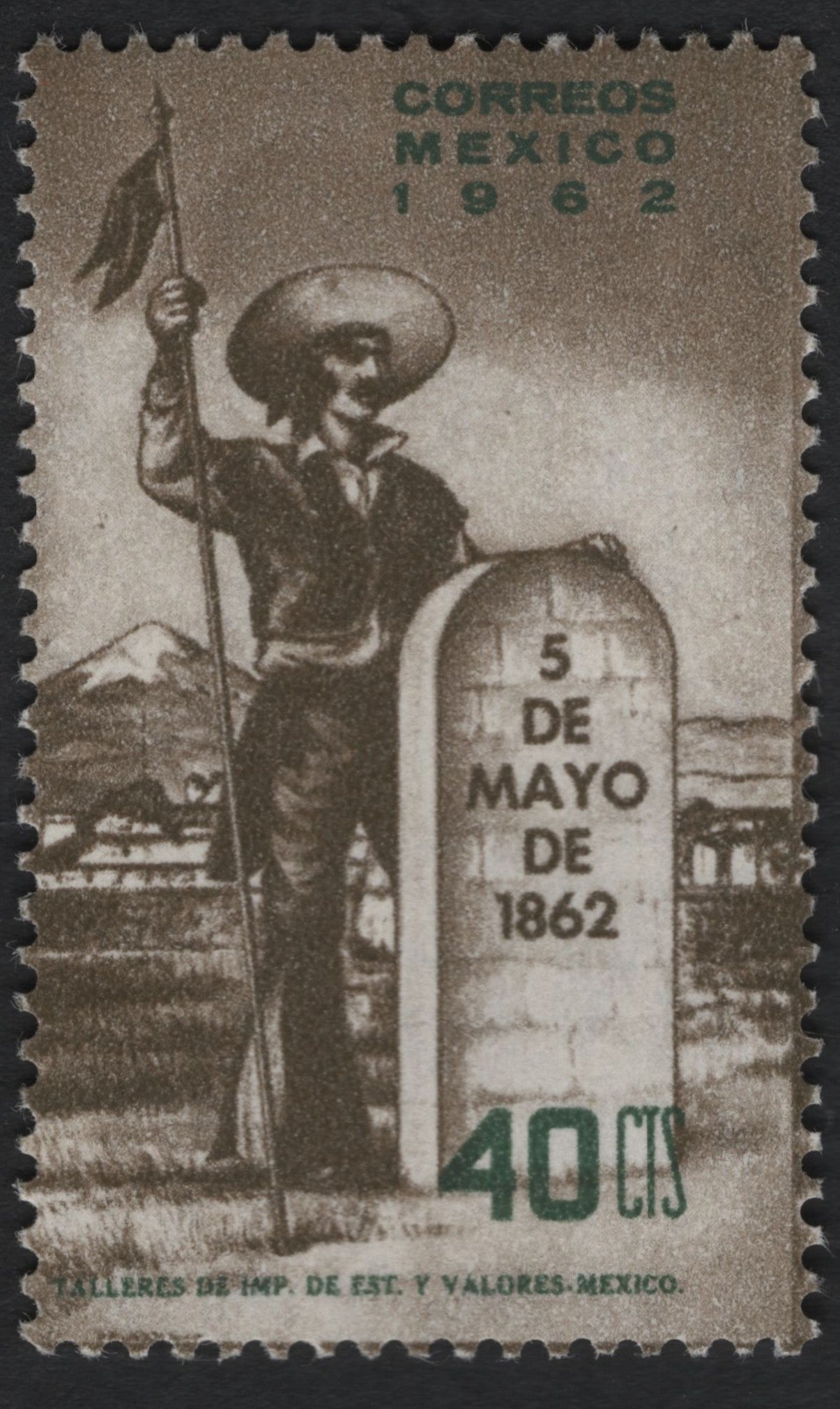 SCG7732 - Mexico 1962: “5 de Mayo de 1862”
