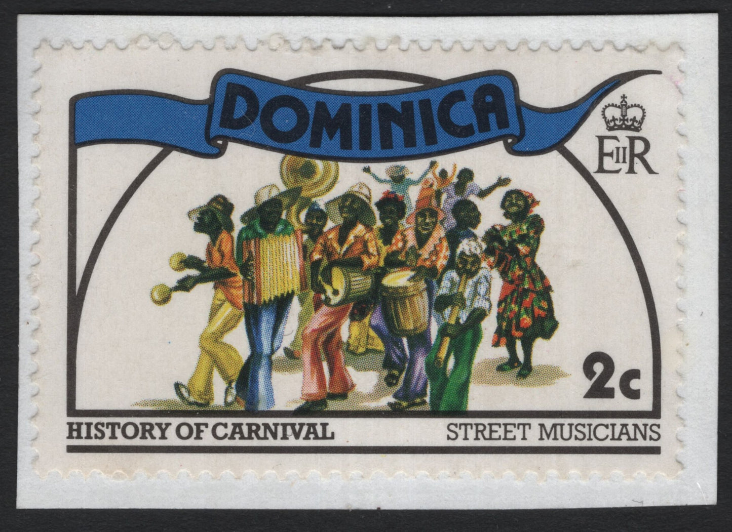 SCG7788 - Dominica 1973 – Street Musicians (History of Carnival Series)
