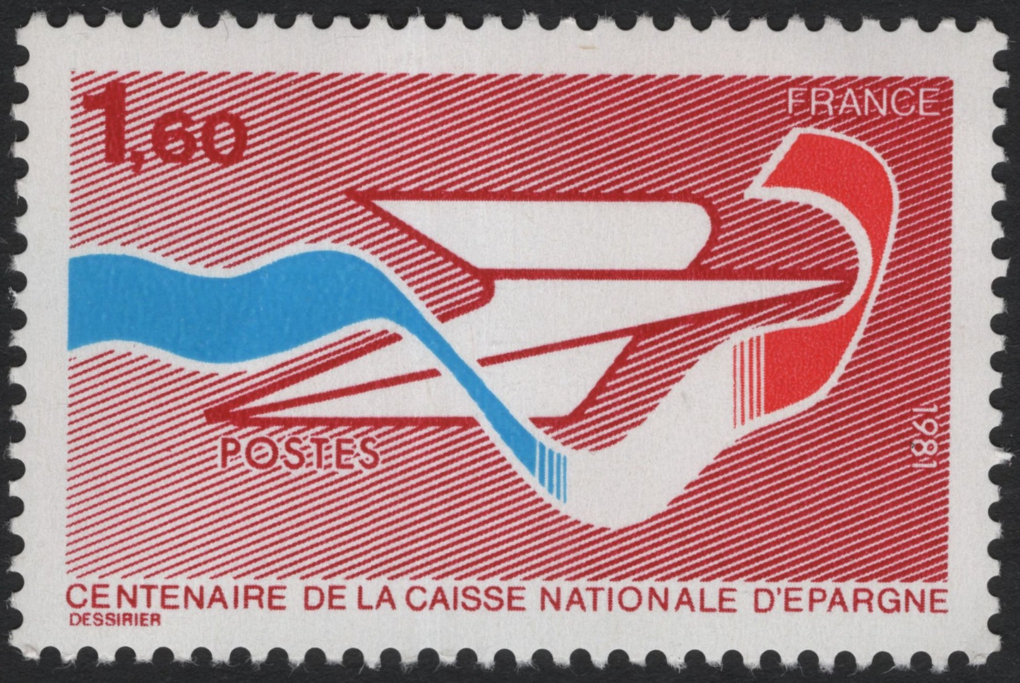 SCG7790 - France 1981 – Centenary of the Caisse Nationale d’Épargne