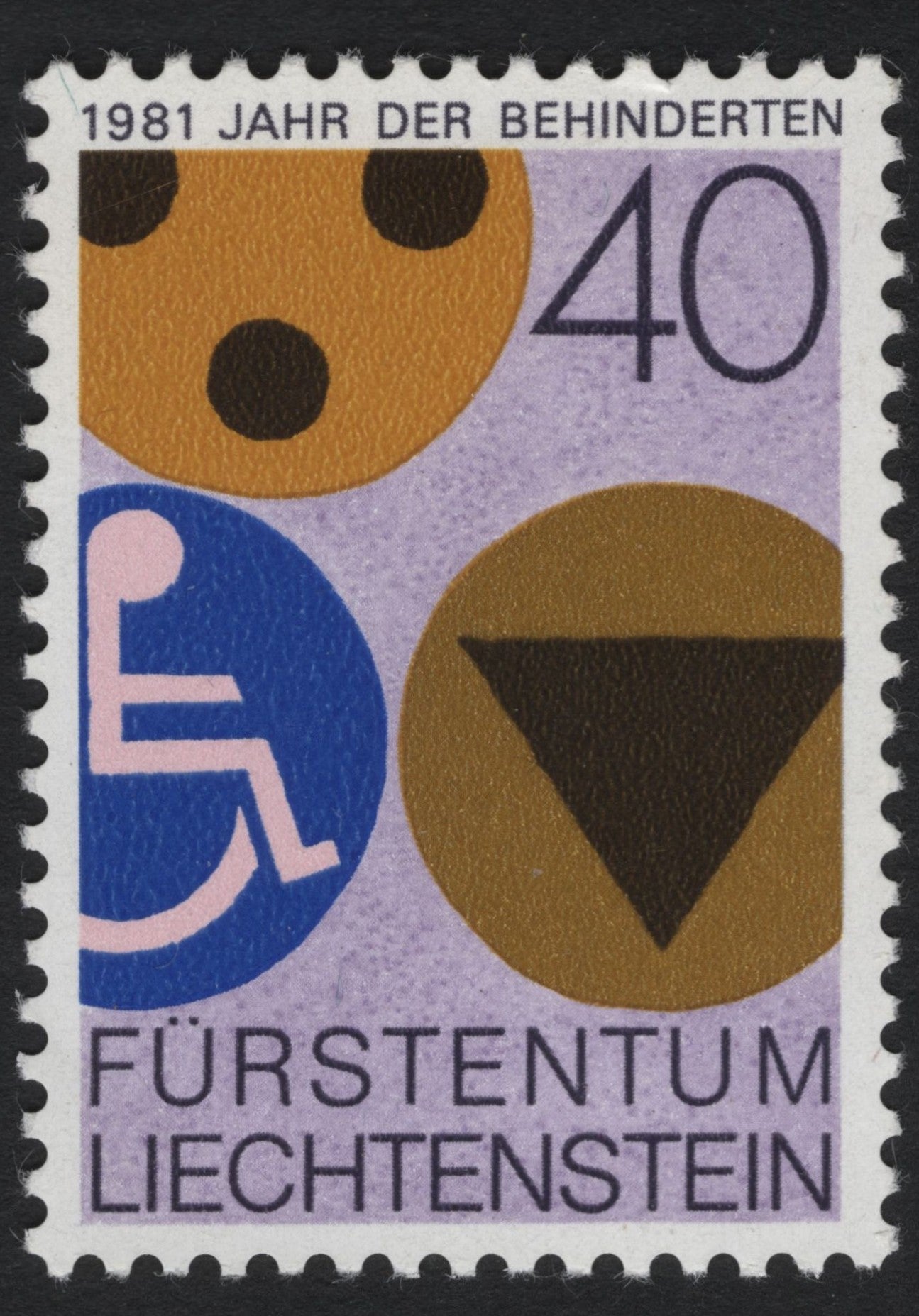 SCG7793 - Liechtenstein 1981 – International Year of Disabled Persons