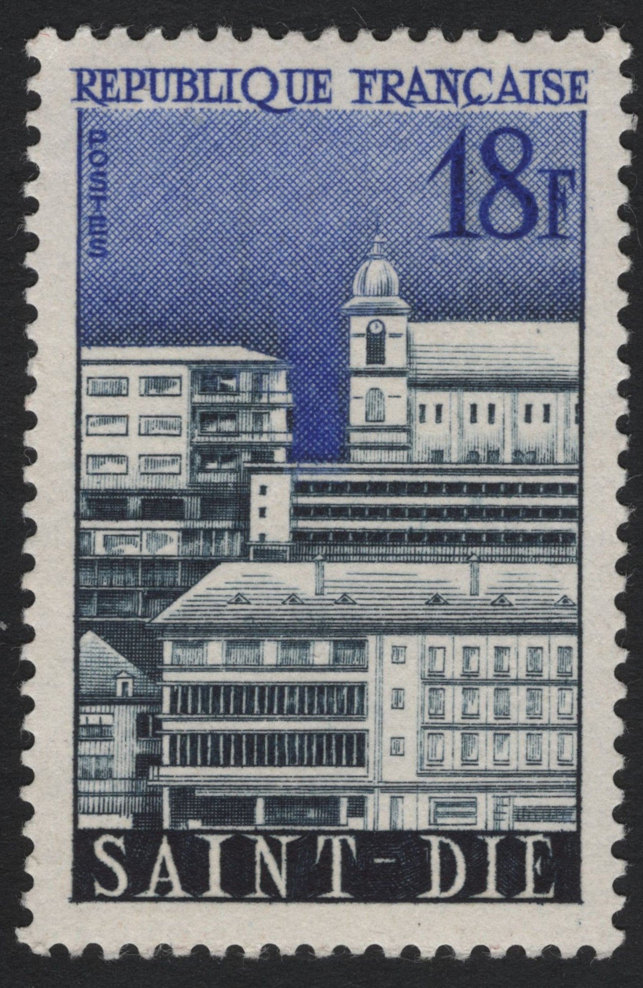 SCG7799 - France 1960 – Saint-Dié-des-Vosges Commemorative Issue