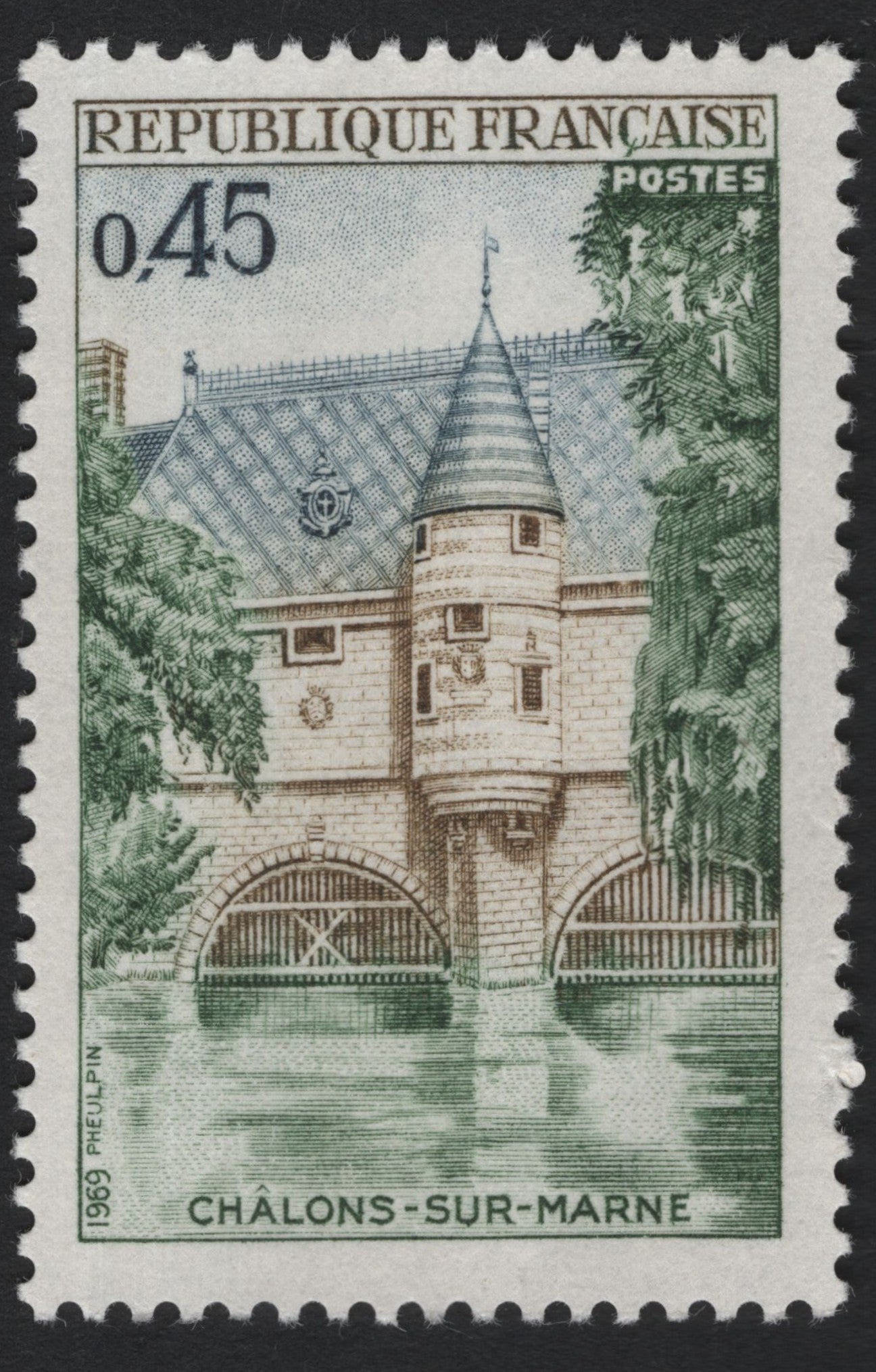 SCG7800 - France 1969 – Châlons-sur-Marne: Porte Sainte-Croix