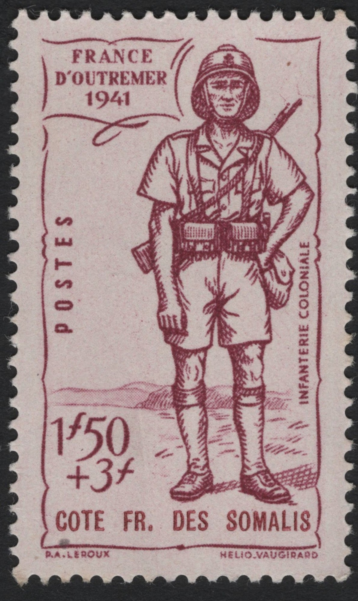 SCG7855 - 1941 French Somali Coast – Colonial Infantry Soldier