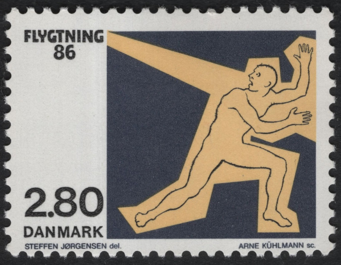 SCG7868 - Denmark 1986 Refugee Year – "Flygtning 86"