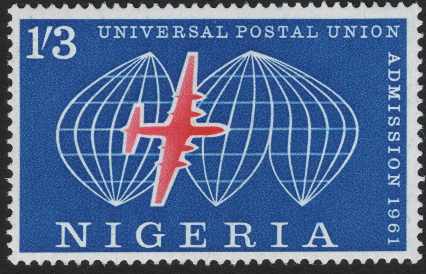 SCG7884 - Nigeria 1961 – Admission to the Universal Postal Union