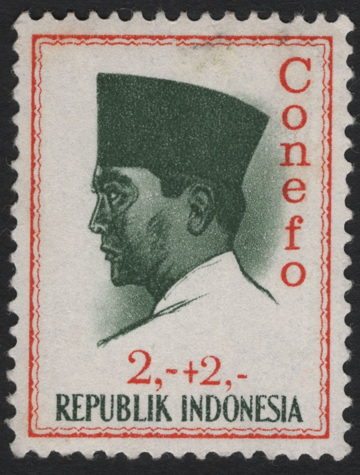 SCG7914 - Indonesia 1965 “Conefo” Stamp – President Sukarno Issue