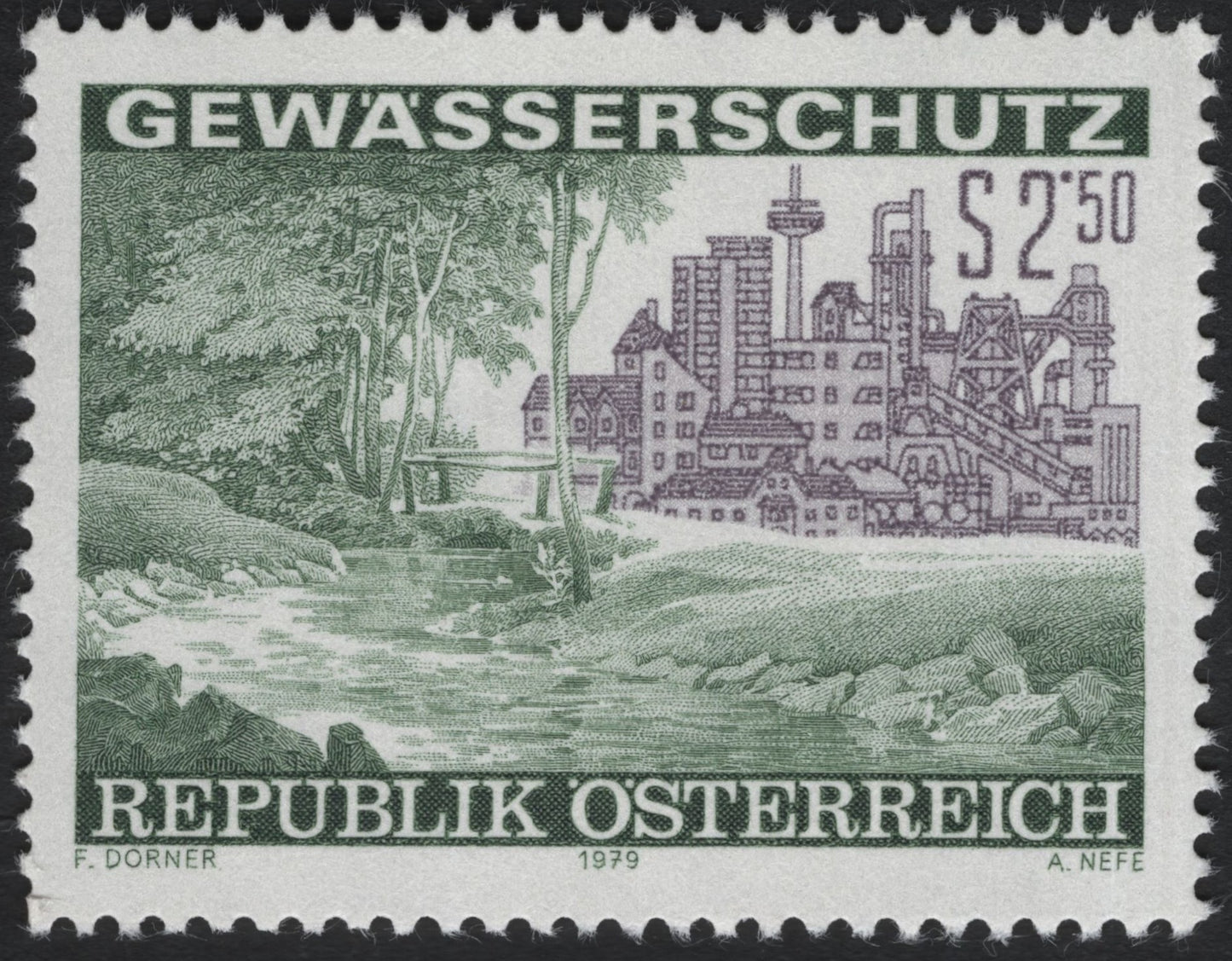 SCG7900 - Austria 1979 – Water Protection (Gewässerschutz)