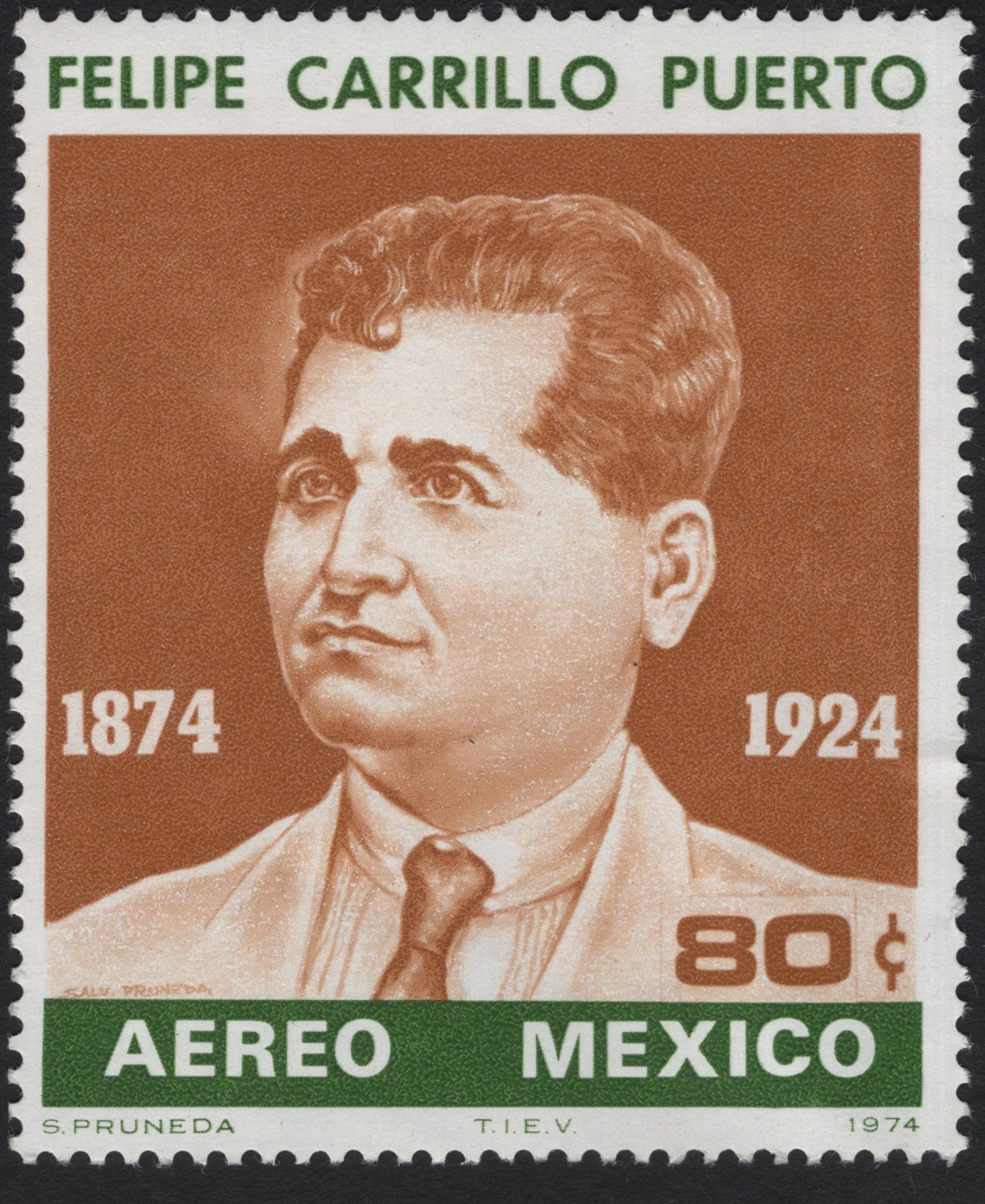 SCG7919 - Mexico 1974 – Felipe Carrillo Puerto Airmail Issue