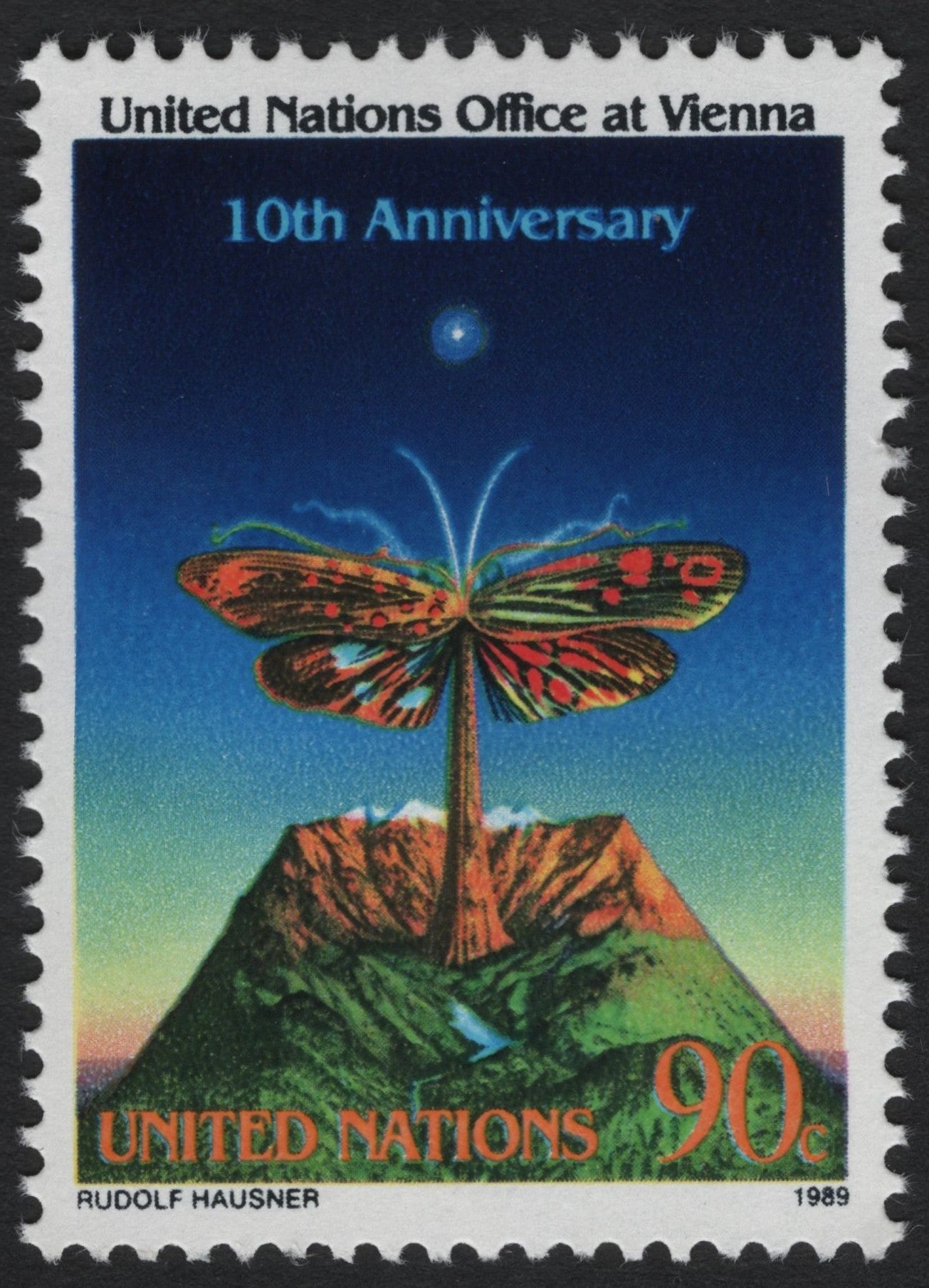 SCG8020 - United Nations Vienna Office – 10th Anniversary (1989)