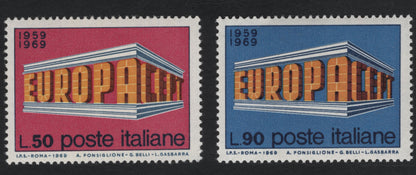 SCG8058 - Italy 1969 Europa CEPT 10th Anniversary Stamps