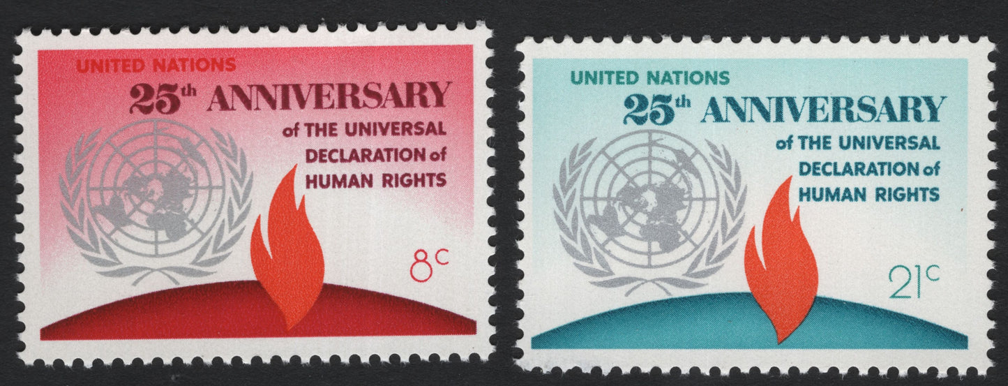 SCG8063 - United Nations 1973 – 25th Anniversary of the Universal Declaration of Human Rights