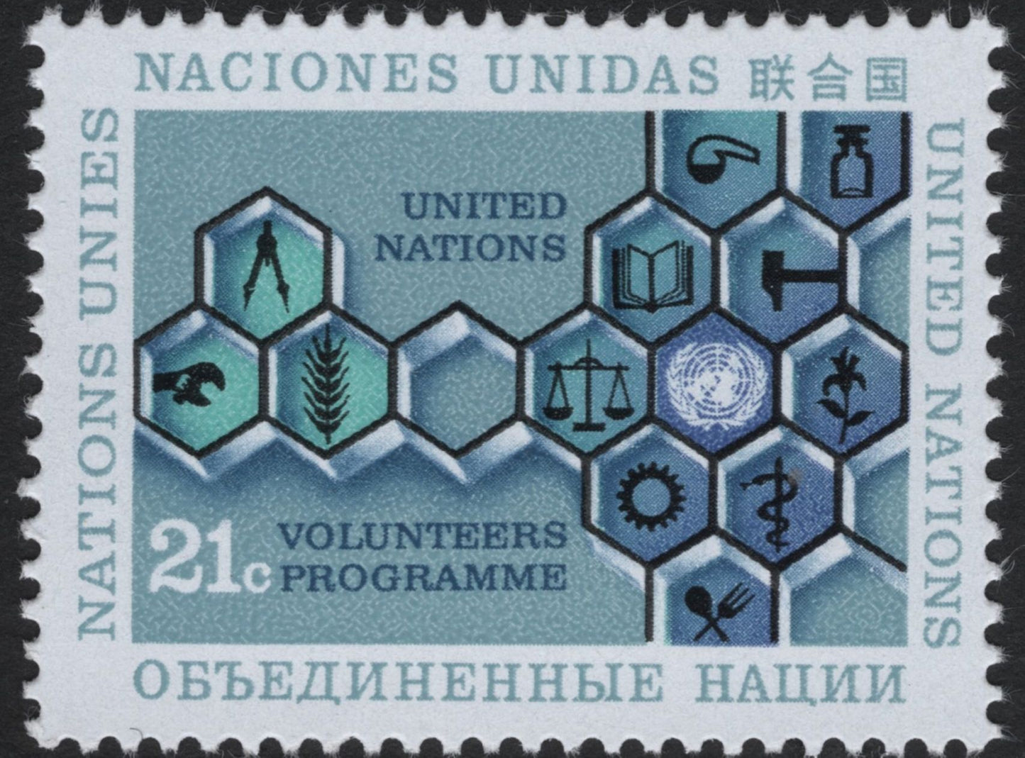 SCG8062 - United Nations Volunteers Programme – 1971 Issue