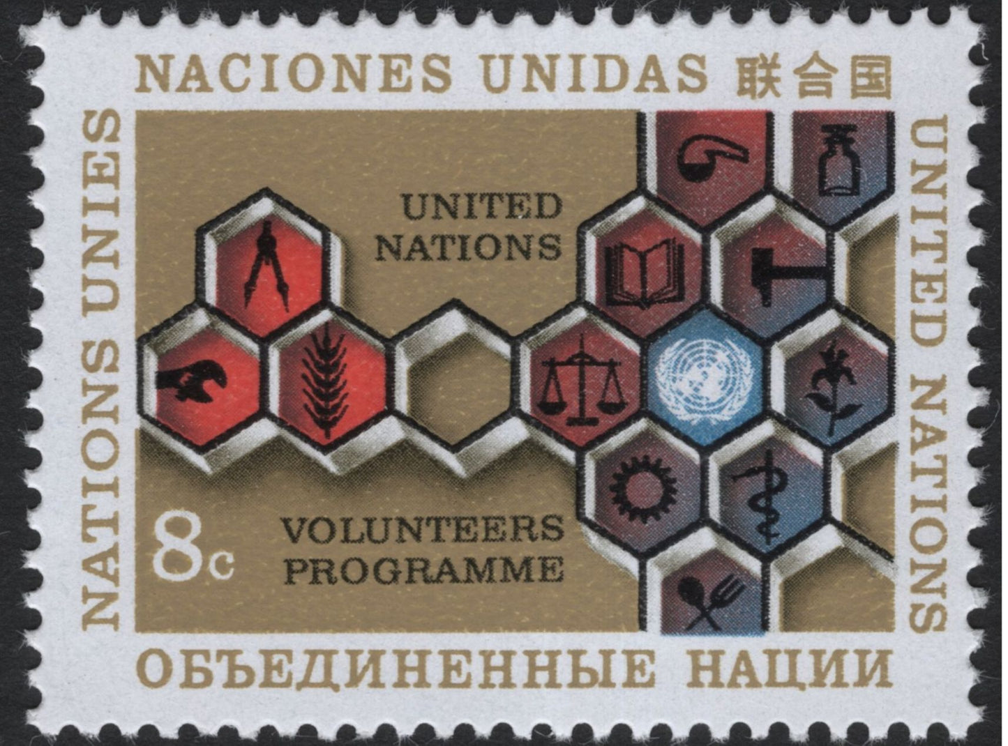 SCG8062 - United Nations Volunteers Programme – 1971 Issue