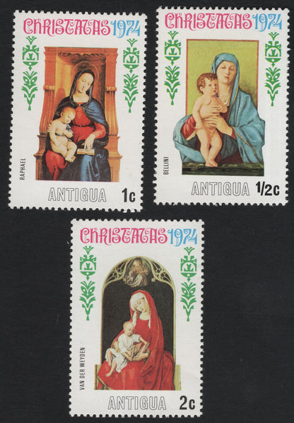 SCG8068 - Antigua 1974 Christmas – Renaissance Madonnas Set