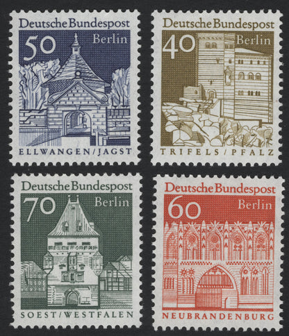 SCG8077 - Berlin Landmarks Definitive Series – Architectural Heritage of Germany (1960s Issues)