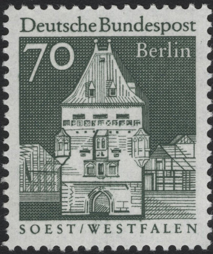 SCG8077 - Berlin Landmarks Definitive Series – Architectural Heritage of Germany (1960s Issues)
