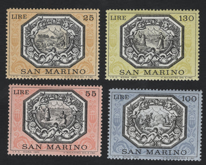 SCG8079 - San Marino 1972 – Allegorical Scenes Definitive Series