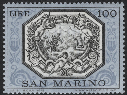 SCG8079 - San Marino 1972 – Allegorical Scenes Definitive Series