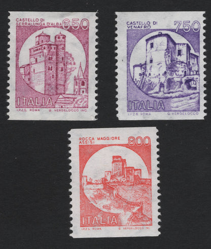 SCG8074 - Italy 650L, 750L, and 800L Castle Definitives – Serralunga d’Alba, Venafro, and Rocca Maggiore (Assisi)