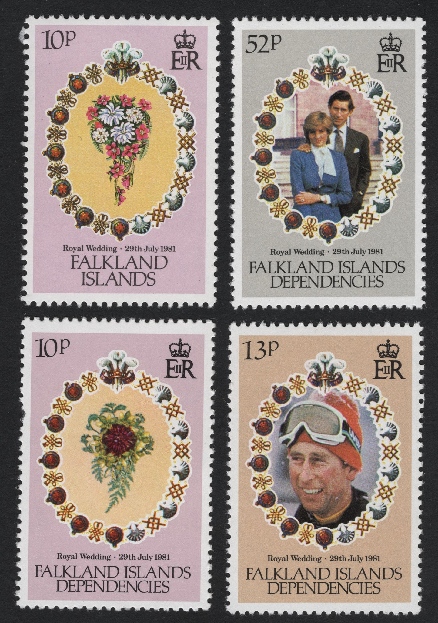 SCG8164 - Falkland Islands & Dependencies – Royal Wedding of Prince Charles and Lady Diana Spencer (1981)