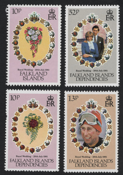 SCG8164 - Falkland Islands & Dependencies – Royal Wedding of Prince Charles and Lady Diana Spencer (1981)
