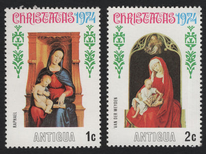 SCG8168 - Antigua Christmas 1974 – Madonna and Child Paintings