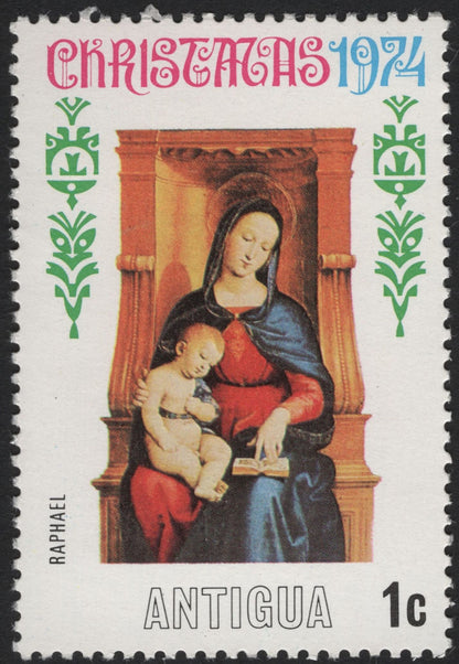 SCG8168 - Antigua Christmas 1974 – Madonna and Child Paintings