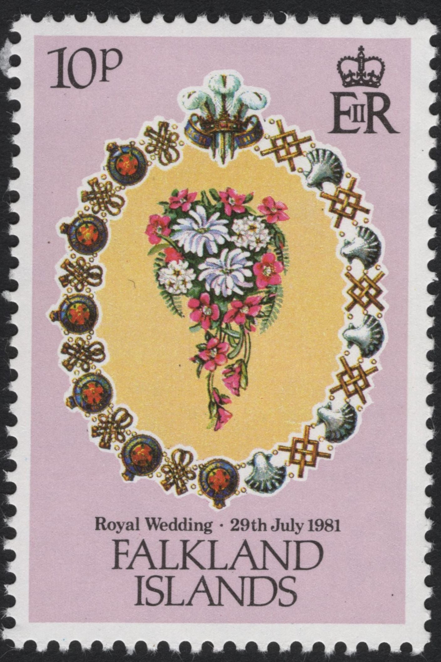 SCG8164 - Falkland Islands & Dependencies – Royal Wedding of Prince Charles and Lady Diana Spencer (1981)