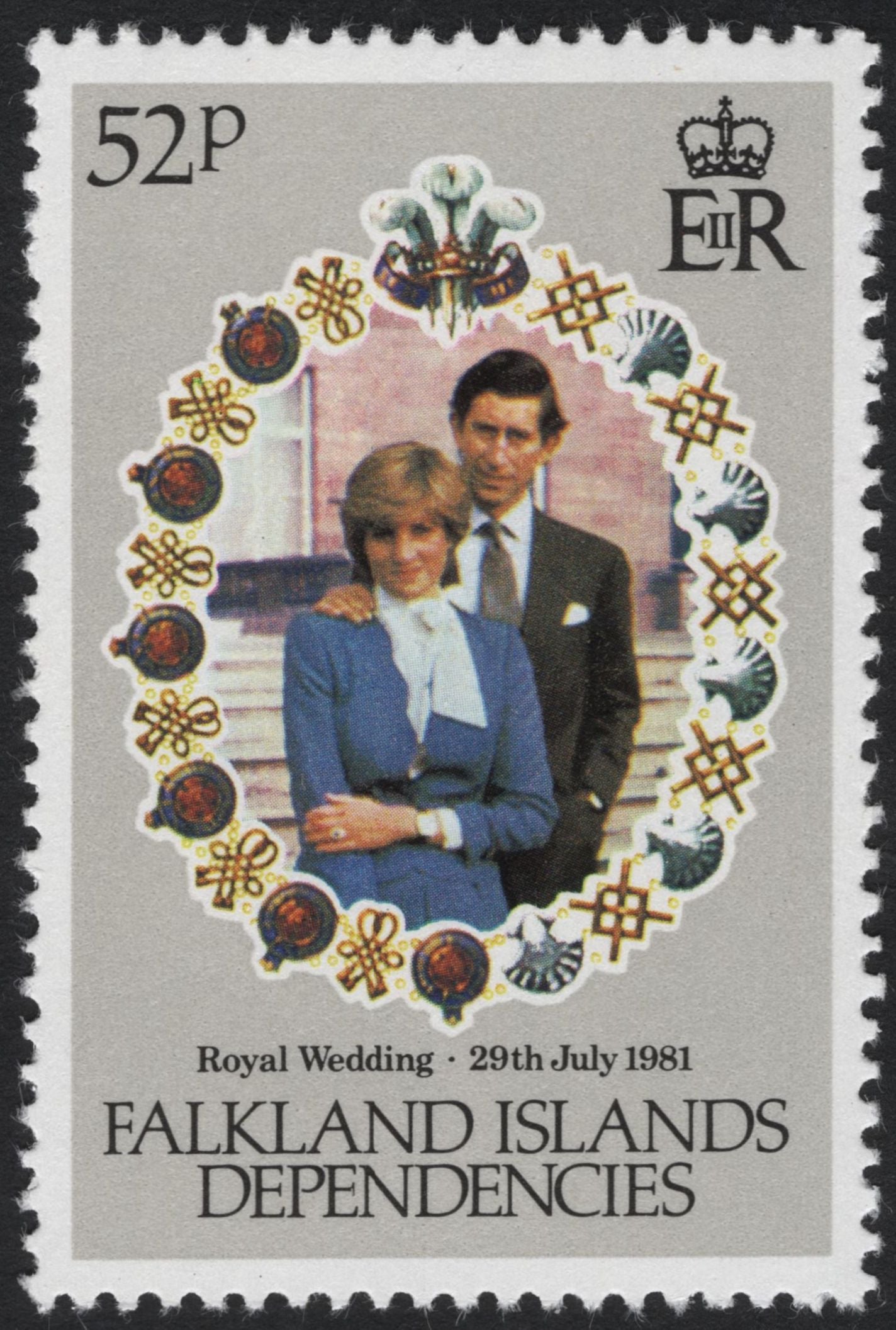 SCG8164 - Falkland Islands & Dependencies – Royal Wedding of Prince Charles and Lady Diana Spencer (1981)