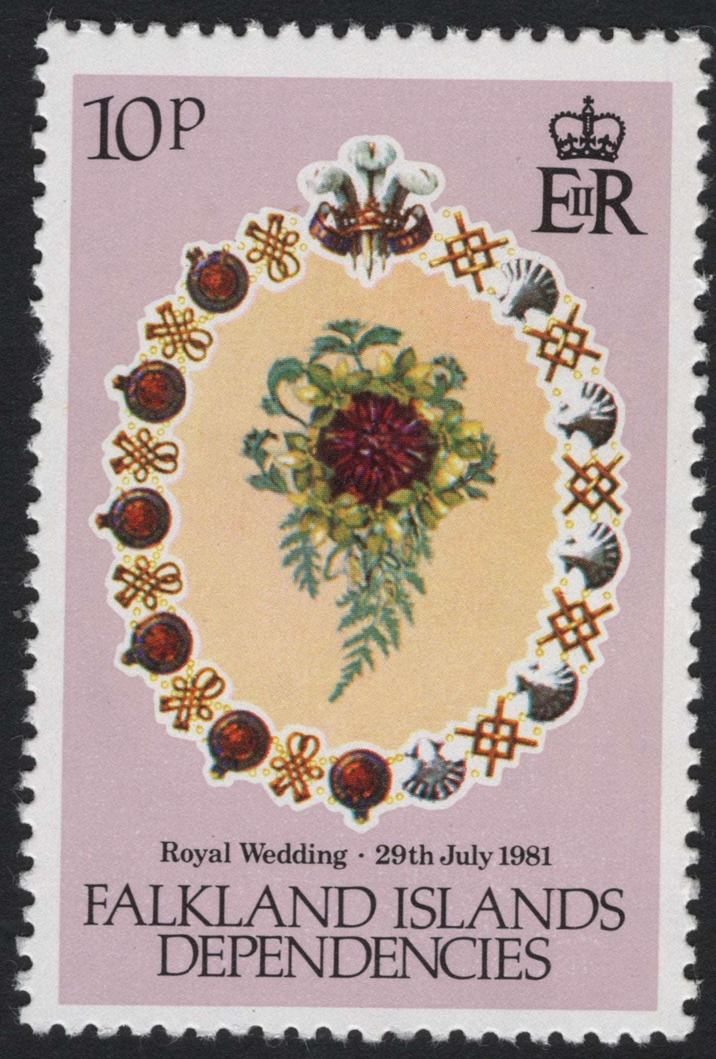 SCG8164 - Falkland Islands & Dependencies – Royal Wedding of Prince Charles and Lady Diana Spencer (1981)