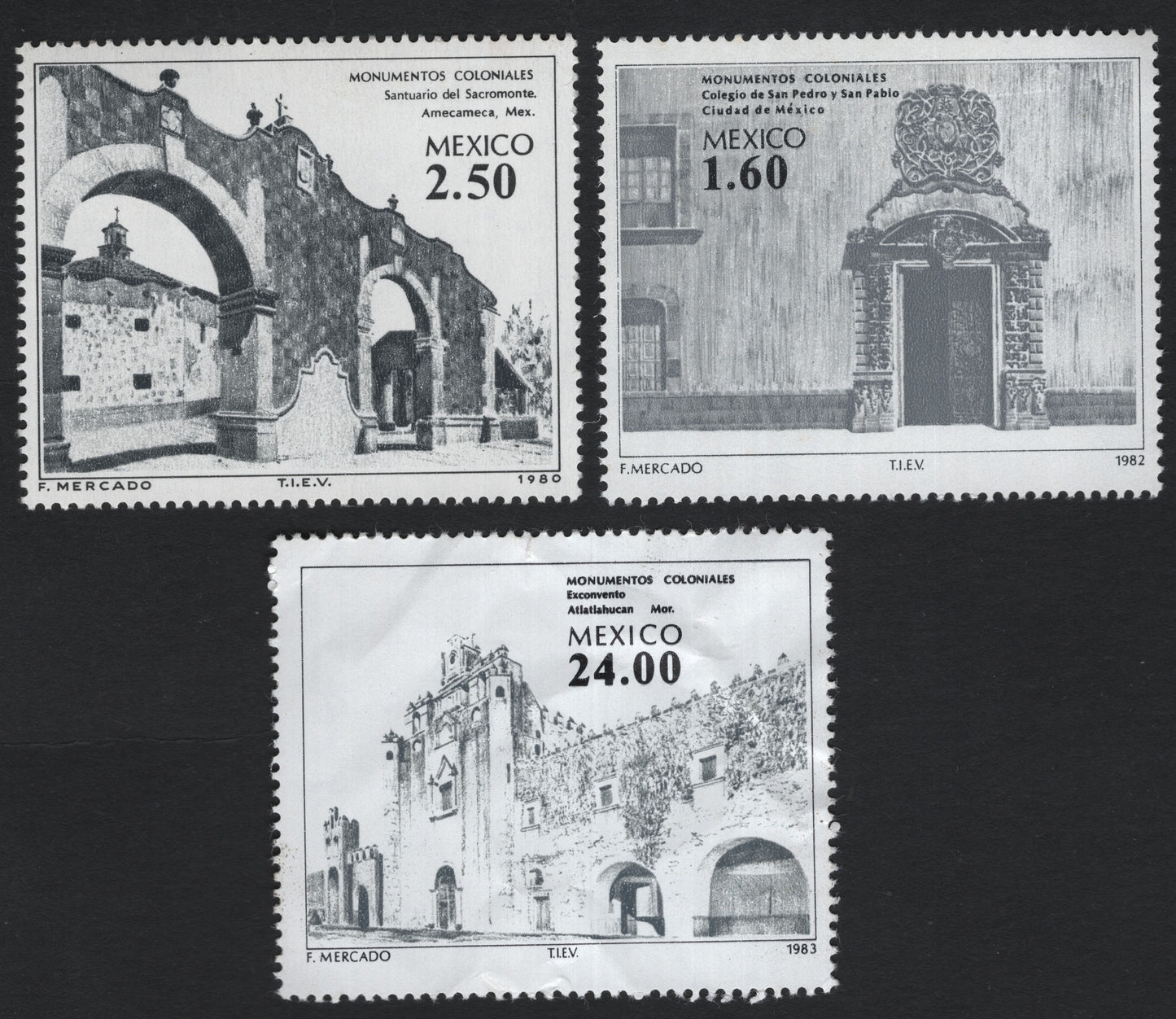 SCG8465 - Colonial Monuments of Mexico (1980–1983 Series)