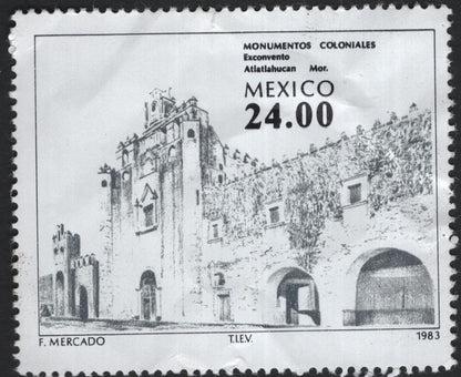SCG8465 - Colonial Monuments of Mexico (1980–1983 Series)
