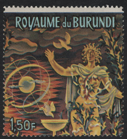 SCG8677 - Burundi 1970s Allegories of Civilization – Set of 3 (1.50F)