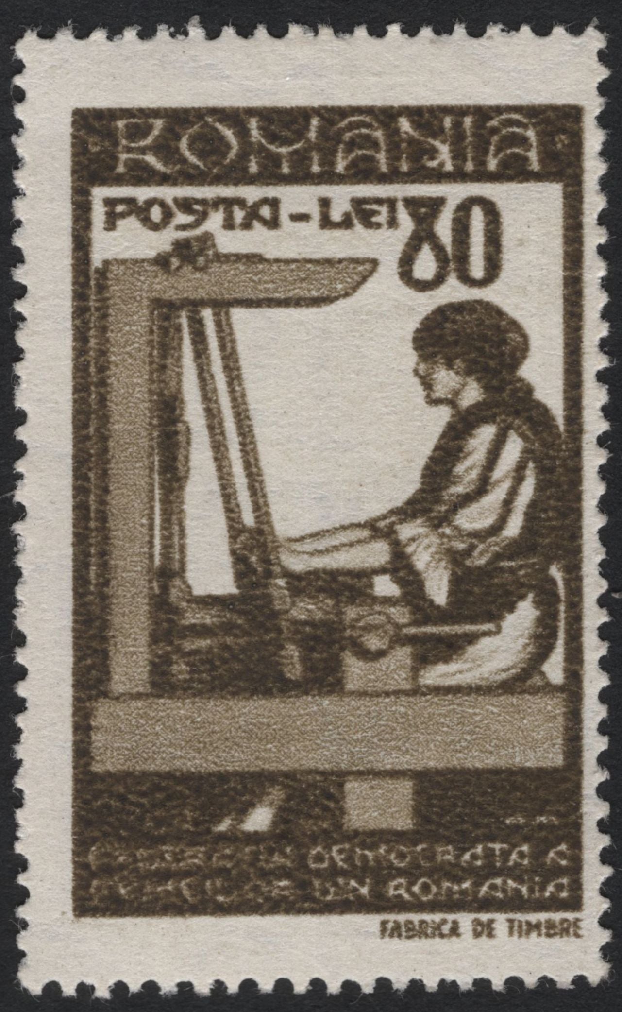 SCG8678 - Romania 1948 – Democratic Women’s Federation Charity Set