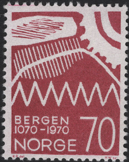 SCG8679 - Norway 1970 – 900th Anniversary of Bergen