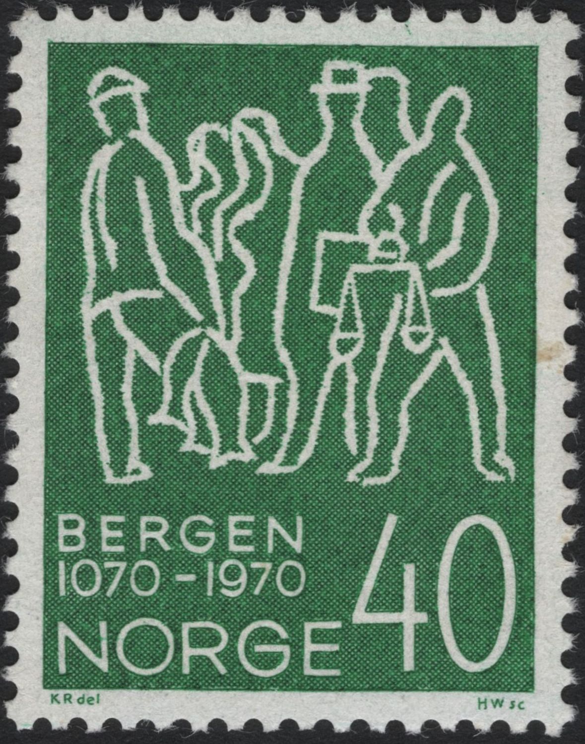 SCG8679 - Norway 1970 – 900th Anniversary of Bergen