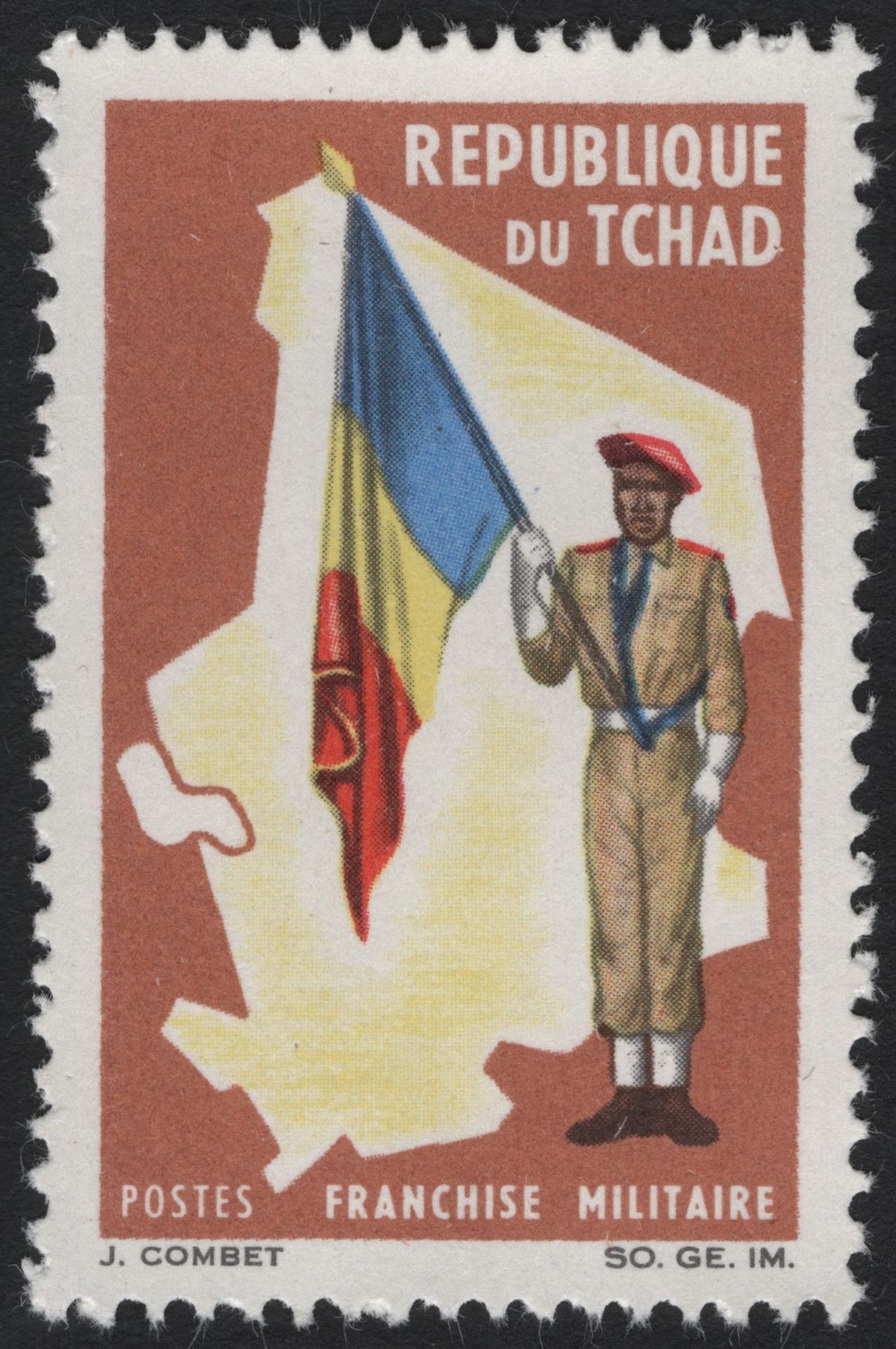 SCG7960 - Chad – Military Franchise Issue (circa 1960s)