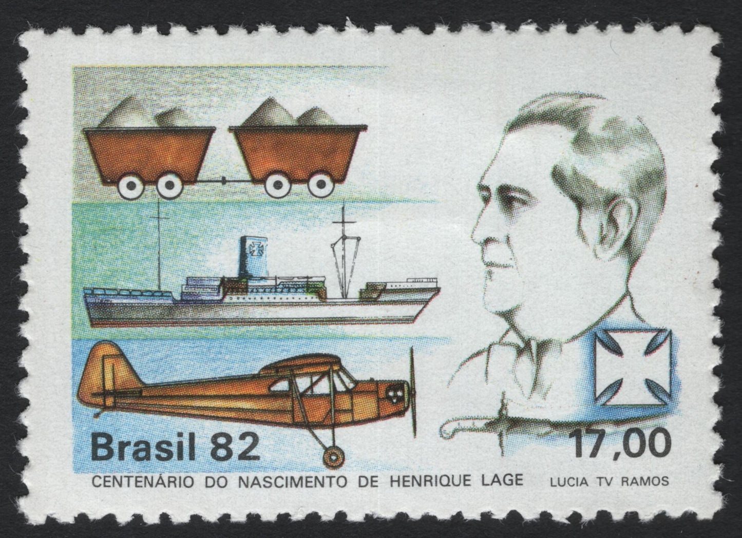 SCG7980 - Brazil 1982 – Centenary of the Birth of Henrique Lage