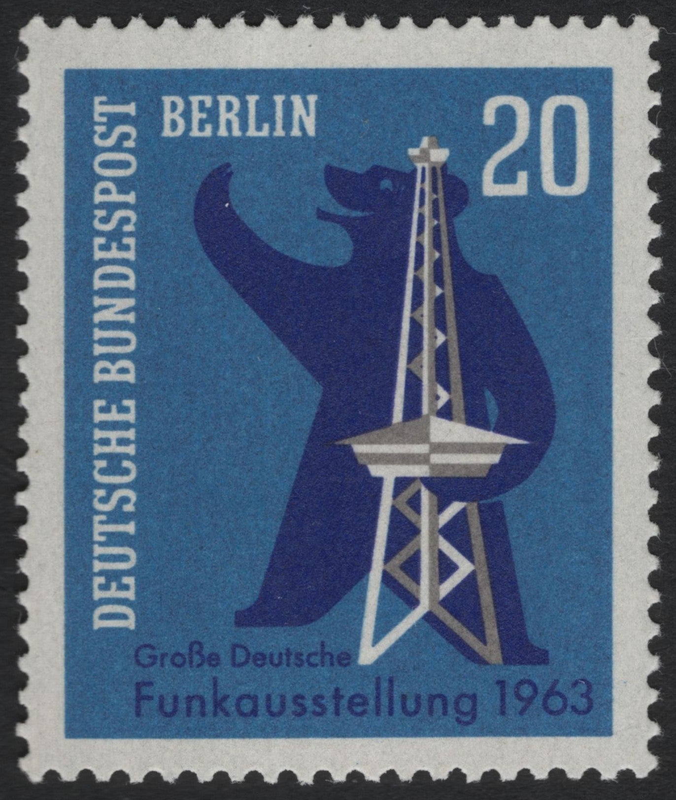 SCG7997 - Berlin Radio Exhibition 1963 – Deutsche Bundespost Berlin