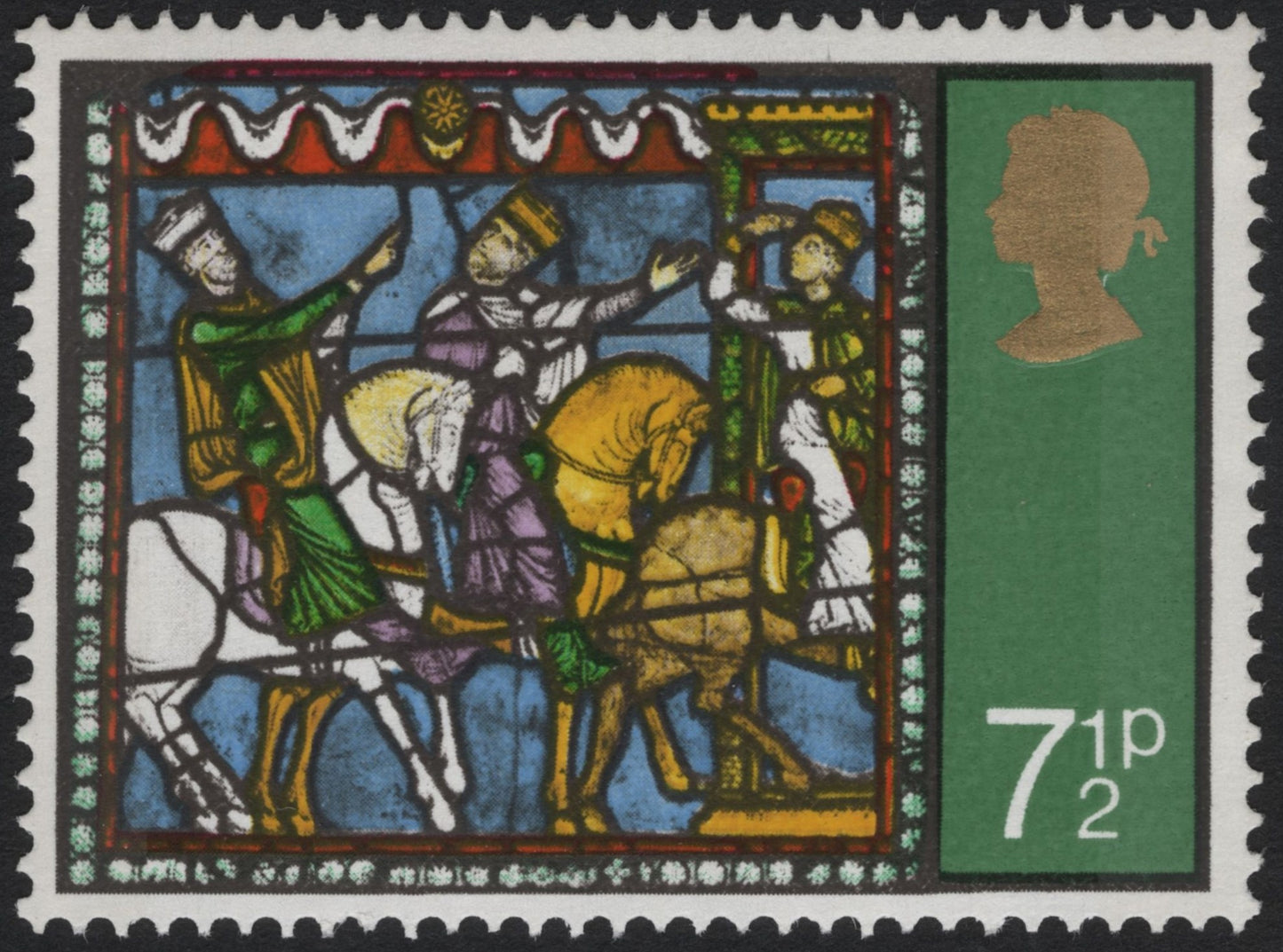 SCG8101 - United Kingdom 1987 “Three Kings on the Road to Bethlehem” Christmas Stamp (71½p)