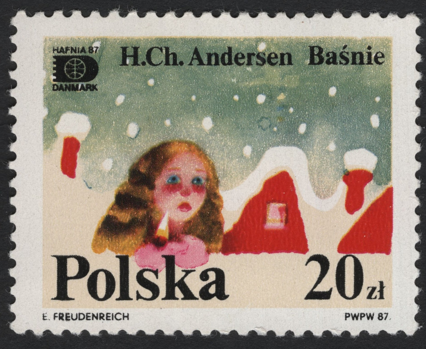 SCG8114 - Poland 1987 – Hans Christian Andersen “The Little Match Girl”