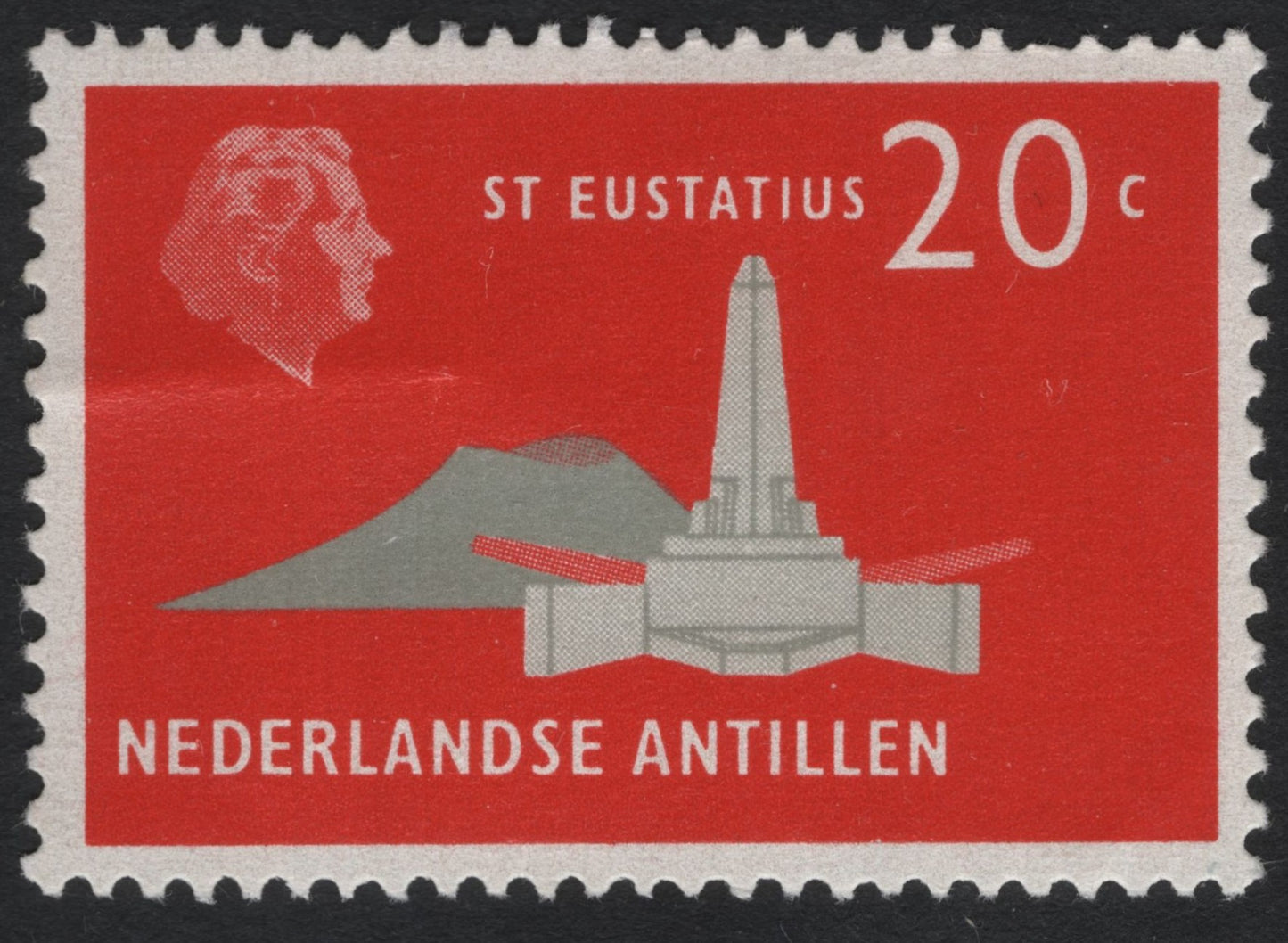 SCG8095 - Netherlands Antilles – St. Eustatius Monument (1963)
