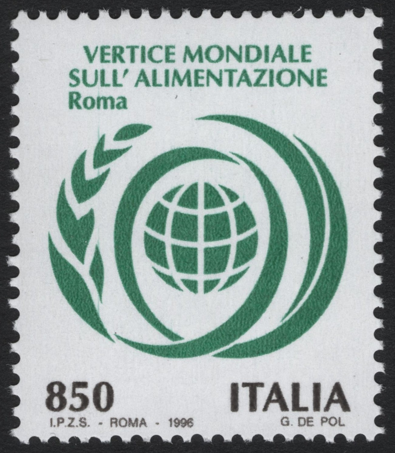 SCG8021 - Italy 1996 – World Food Summit, Rome